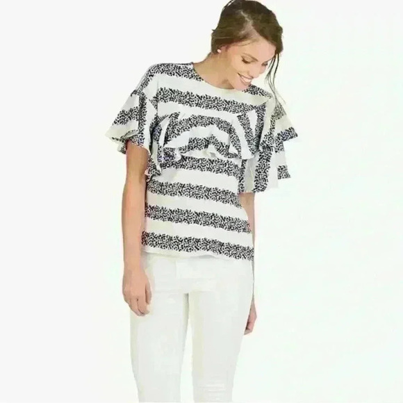 Mudpie London Flounce Top Large - Picture 3 of 6